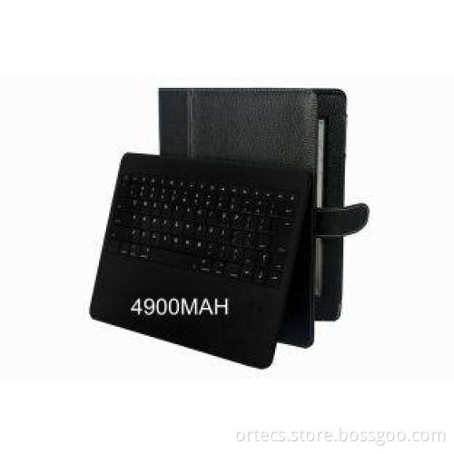 ODM 3.7V Black Removable IPad 2 Leather Case with Bluetooth